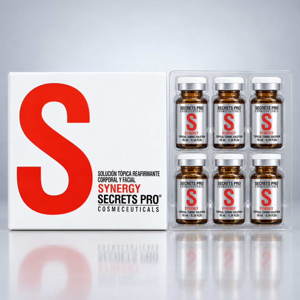 Caja de SYNERGY de Secrets Pro con seis viales de 10 ml